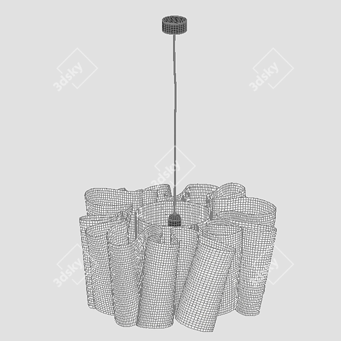 Banana Fiber Lampshade | Anders Light 3D model image 3