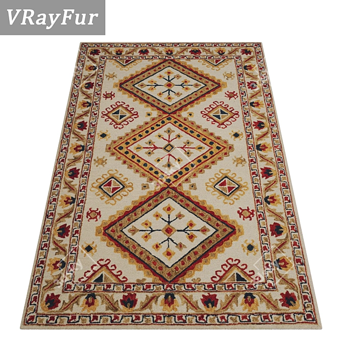 Versatile Carpets Set 3D model image 2