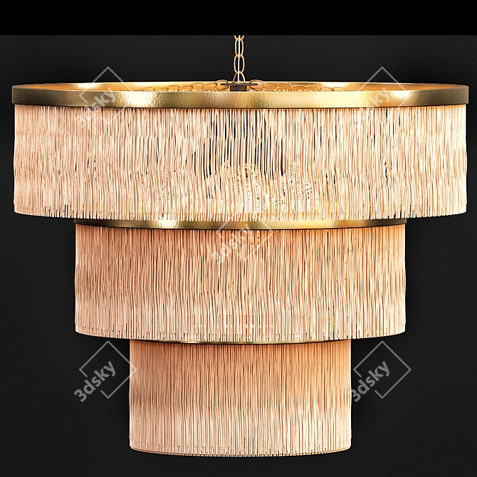 Sophisticated Modern Lampshade 3D model image 3