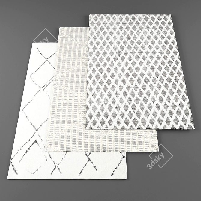  Assorted Carpets Collection 3D model image 1