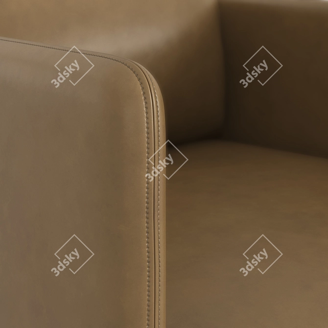 Slettvoll Piet Accent Chair 3D model image 3