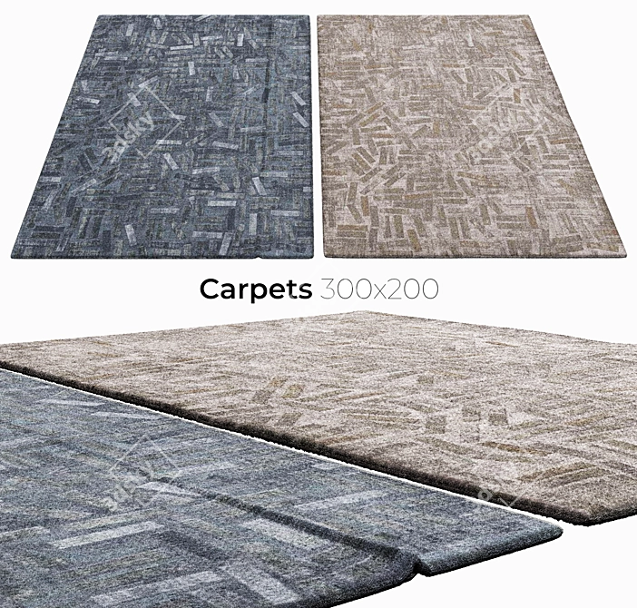 Cozy Home Carpets 3D model image 1