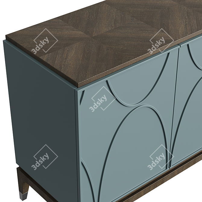 Majorelle Chest of Drawers 3D model image 2