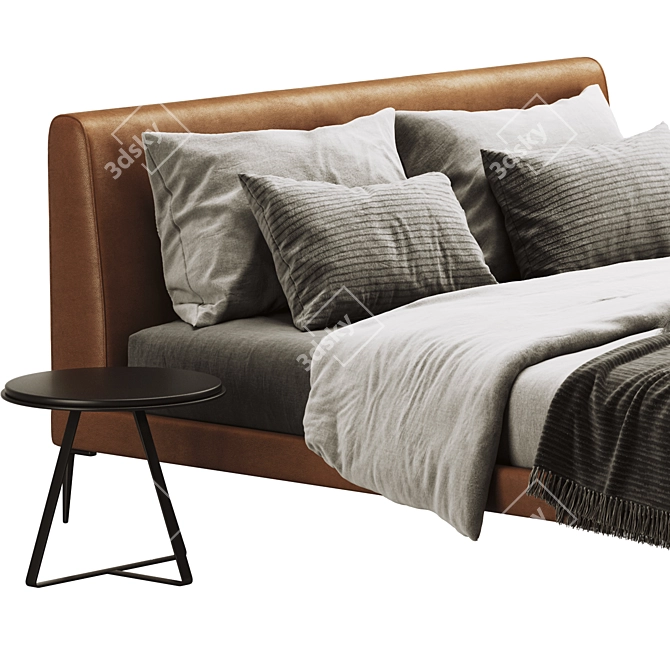 Modern BoConcept Arlington Bed 3D model image 3