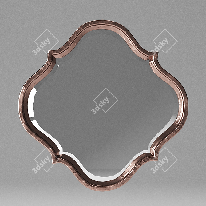 Elegant Kasbah Mirror: a Stylish Decor Accent 3D model image 5