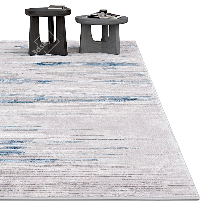 Elegant Archive Carpets 3D model image 2