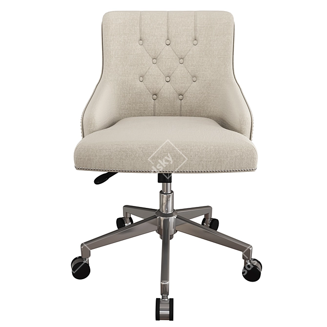 Modway Regent Tufted Office Chair 3D model image 2