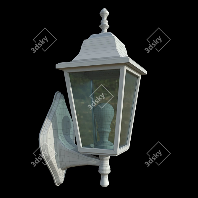 Modern Duwi Street Light Lamp 3D model image 5