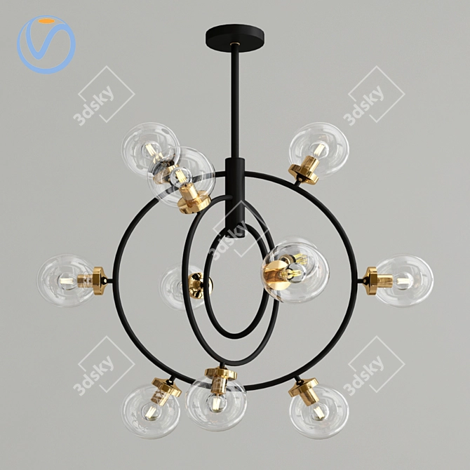 DeMarkt 605013611 Ceiling Pendant 3D model image 3