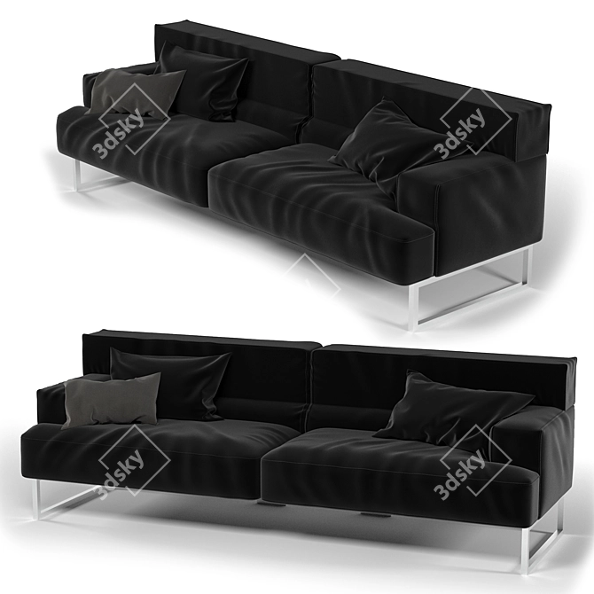 Heavenly Cloud Sofa 3D model image 1