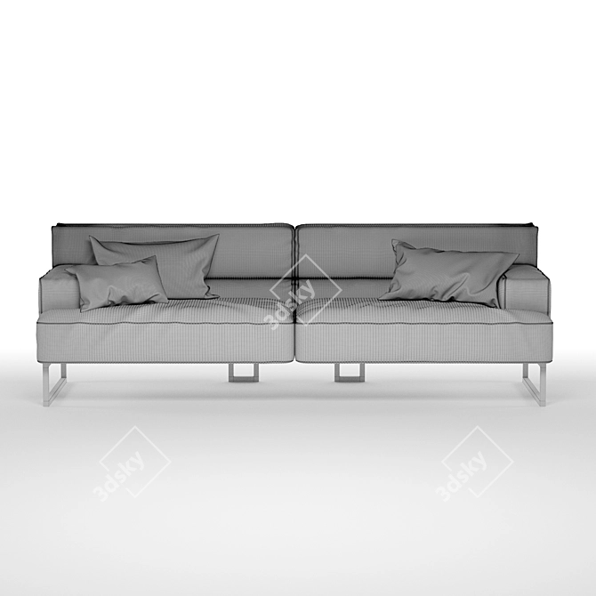 Heavenly Cloud Sofa 3D model image 5