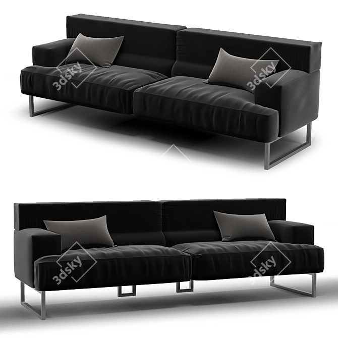 Heavenly Cloud Sofa 3D model image 7