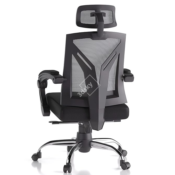 ErgoFlex Office Chair 3D model image 2