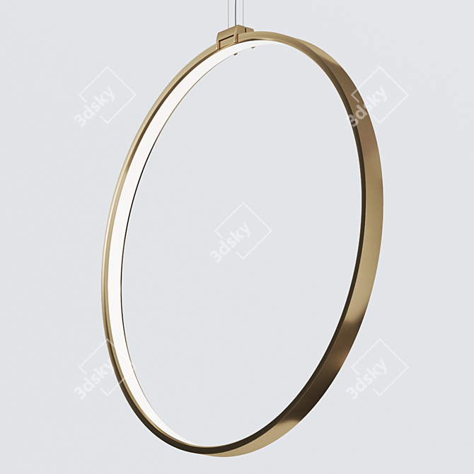 Delta Light Superloop Pendant LED Lamp 3D model image 2