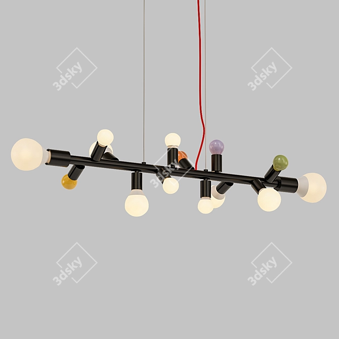 Party Hanging Lamp by Almerich 3D model image 1