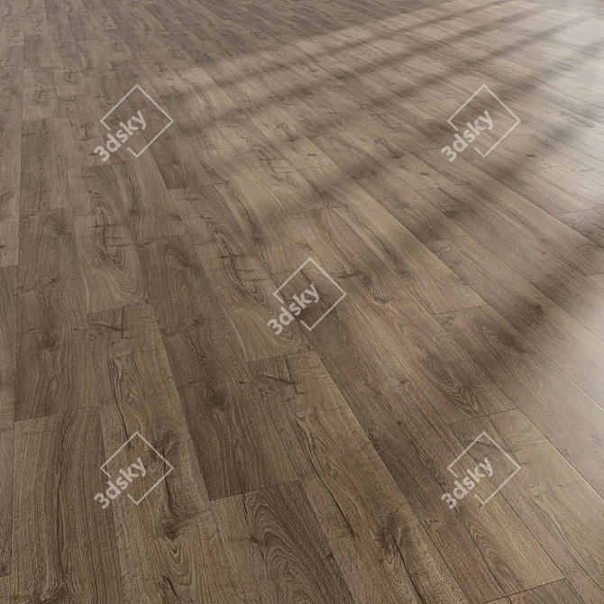 Versatile Laminate Flooring Set 3D model image 2