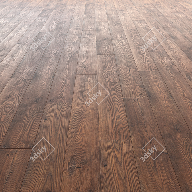 Versatile Laminate Flooring Set 3D model image 3