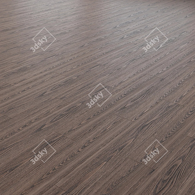 Versatile Laminate Flooring Set 3D model image 5