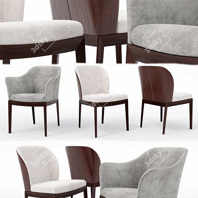 Giorgetti Blade & Normal: Timeless Elegance 3D model image 4