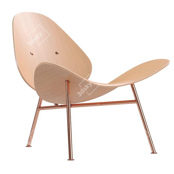 Pedersen Easy Chair by Bernhardt Design 3D model image 4