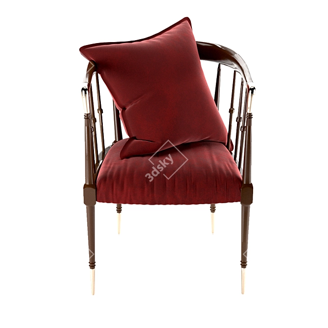 Elegant 2015 Chair 3D model image 1