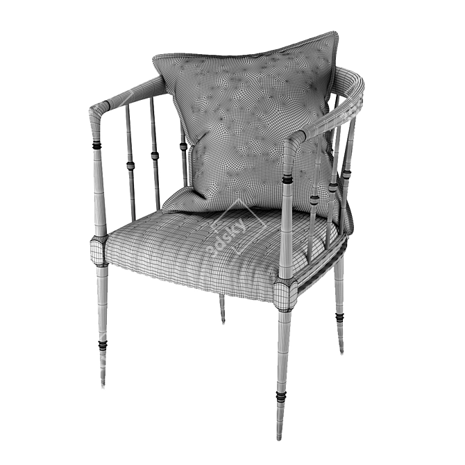 Elegant 2015 Chair 3D model image 5