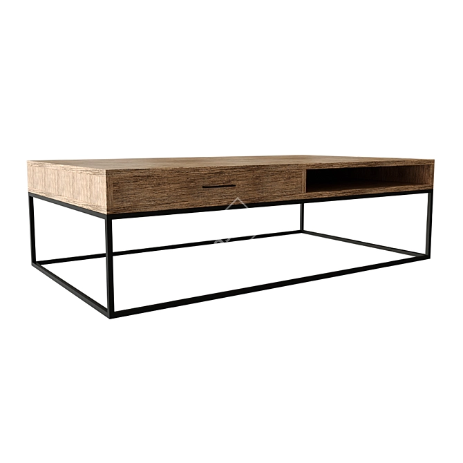 Modern Stockholm Coffee Table 3D model image 3