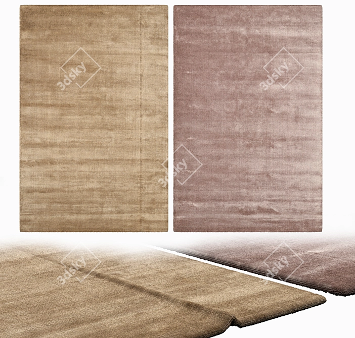 Elegant Interior Carpets 3D model image 2