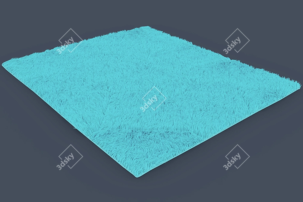 RGB Color-Changing Carpet 3D model image 2