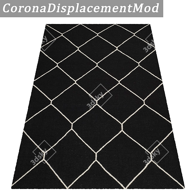 Luxury Carpet Set 2049: High-Quality Textures & Versatile Designs. 3D model image 4