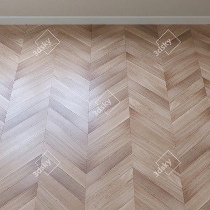 Dab Sour Cream 3S Parquet 3D model image 4