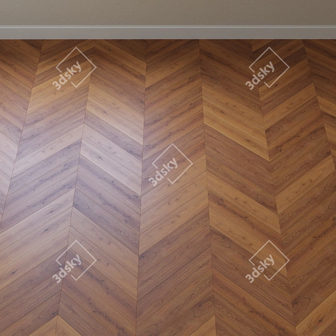 Aqua Oak Trilogy: Egger PRO Laminate 3D model image 3