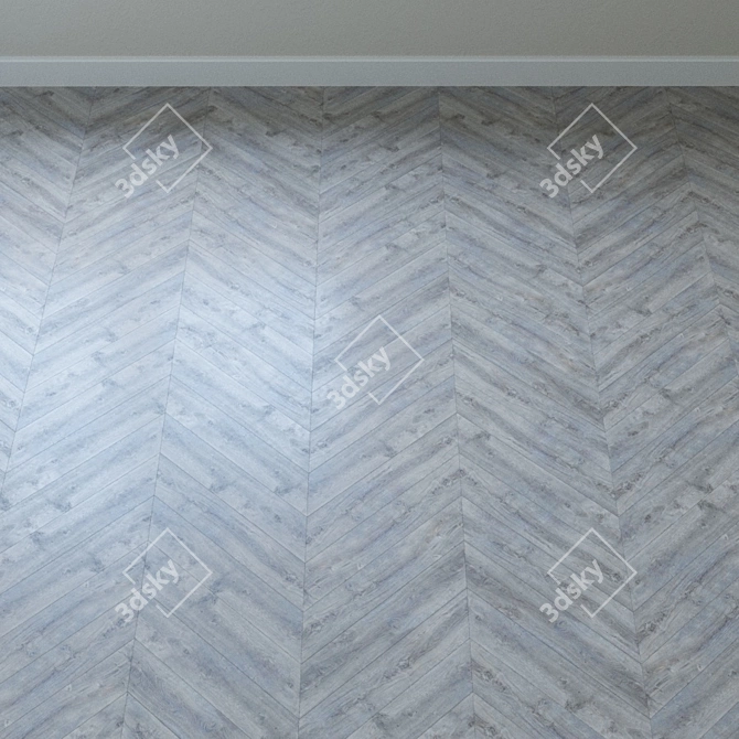 Estetica 933 Oak Gray Laminate 3D model image 4