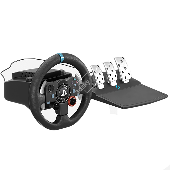 Polygon Wheel: 620 Joystick 3D model image 1