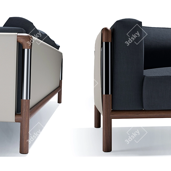 Giorgetti Urban: Sleek Sophistication, Maximum Comfort 3D model image 1