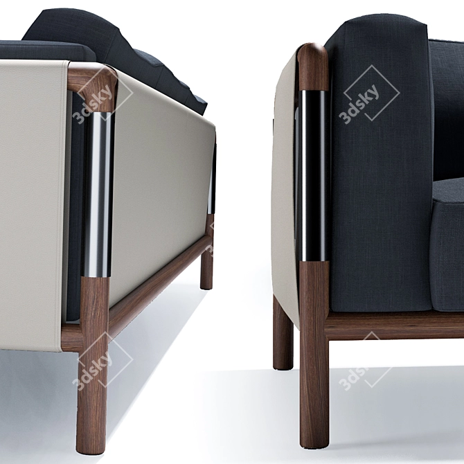 Giorgetti Urban: Sleek Sophistication, Maximum Comfort 3D model image 5