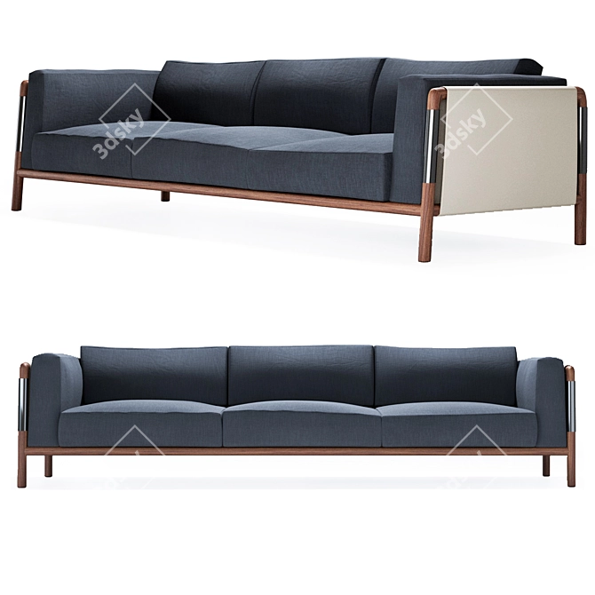 Giorgetti Urban: Sleek Sophistication, Maximum Comfort 3D model image 7