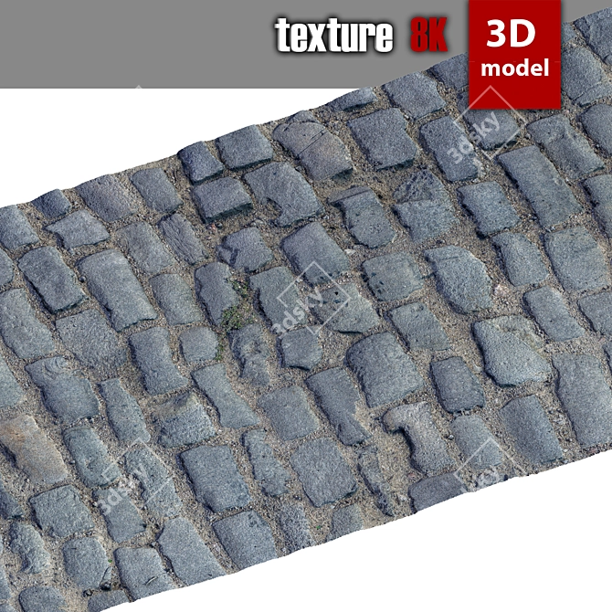 Detailed 3D Road Model 3D model image 6