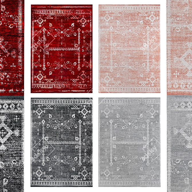  Archive Collection: No. 062 Rug 3D model image 1