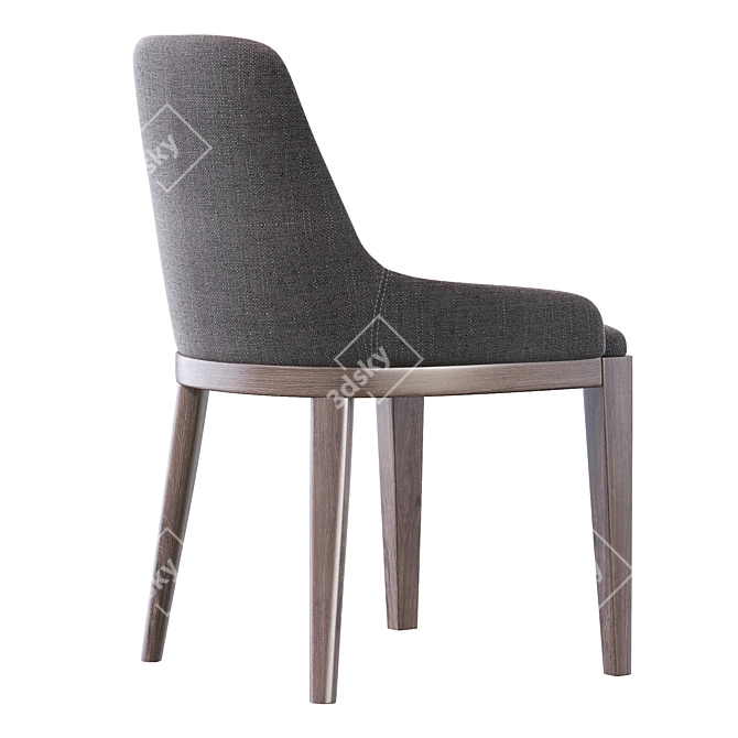 Sleek and Stylish Cleo Chair 3D model image 4