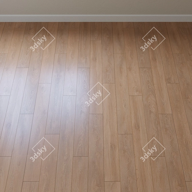 Light Lime Oak Parquet by Krono Original 3D model image 2