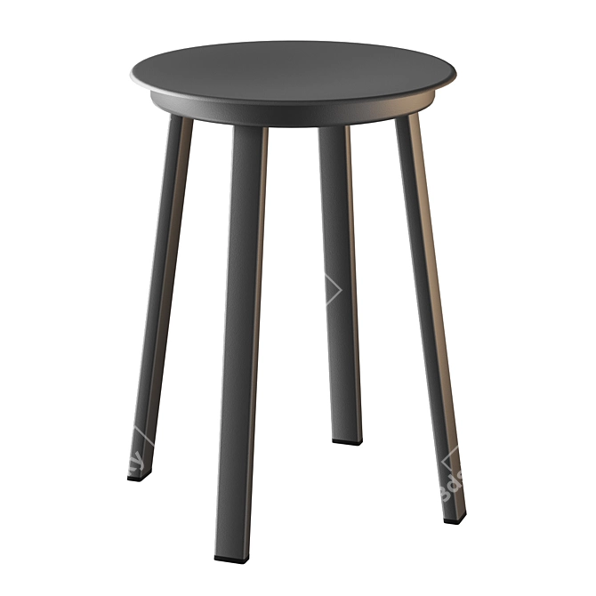 HAY Revolver Stool: Sleek and Functional 3D model image 6