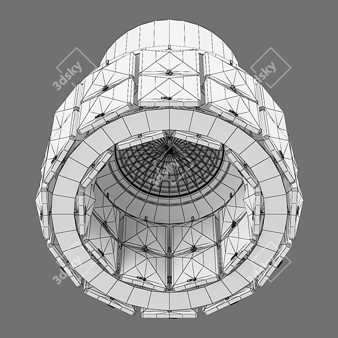 03280x Onda Lightstar Spot Light 3D model image 3