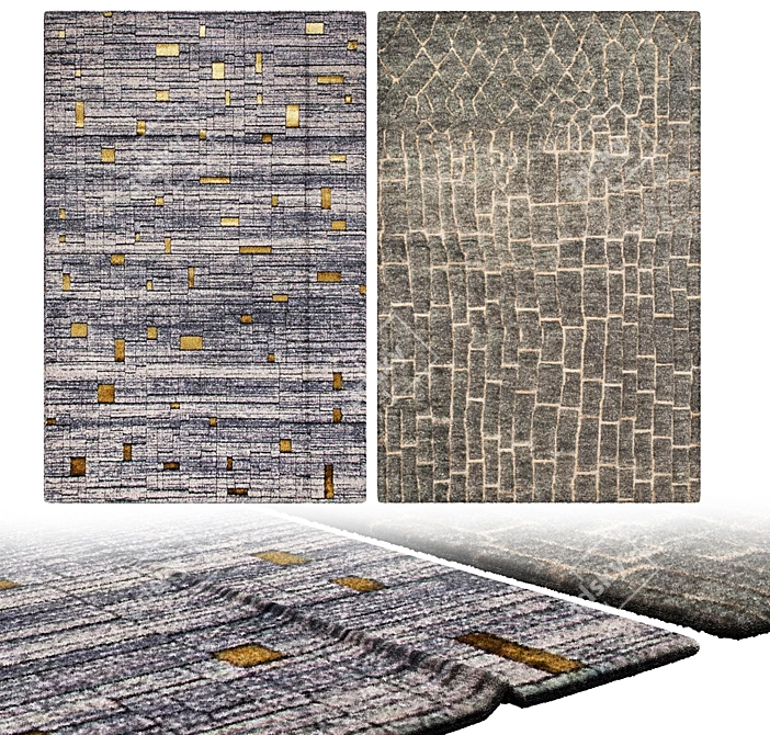 Decorative Interior Carpets 3D model image 2