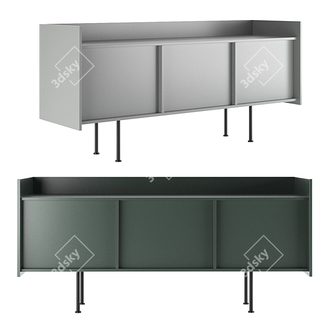 Viruna Landing Buffet - Elegant and Functional 3D model image 1