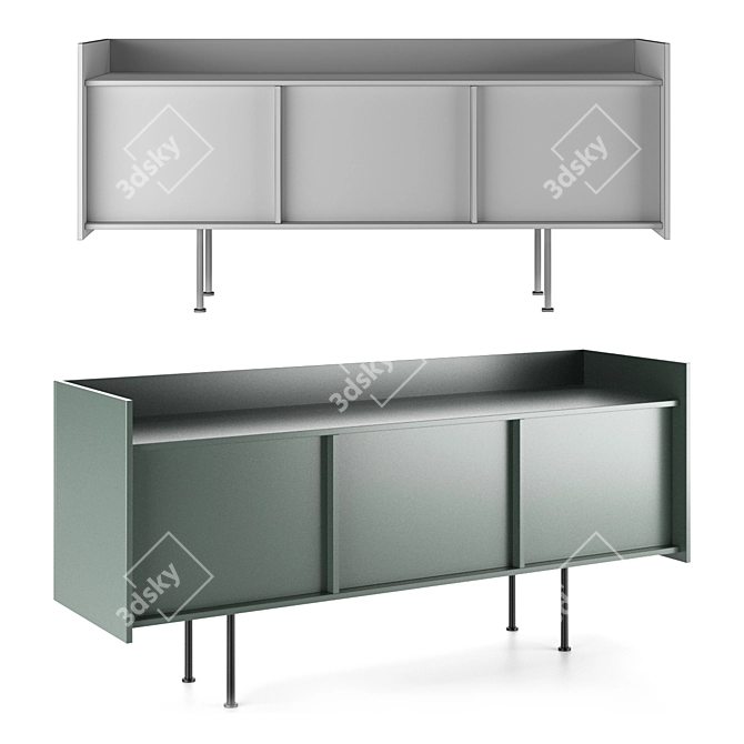 Viruna Landing Buffet - Elegant and Functional 3D model image 2