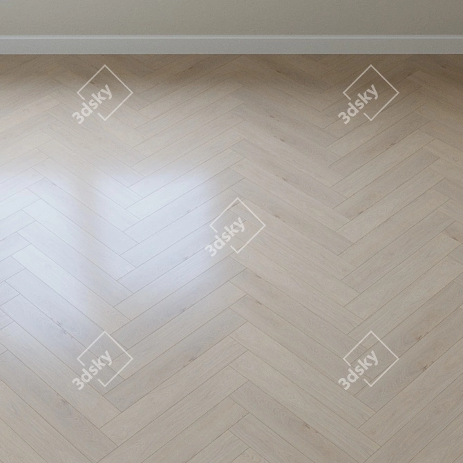 Meridian Oak Parquet: Forte Classic 3D model image 4