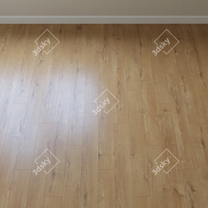 Classic Sherwood Oak Parquet 3D model image 1