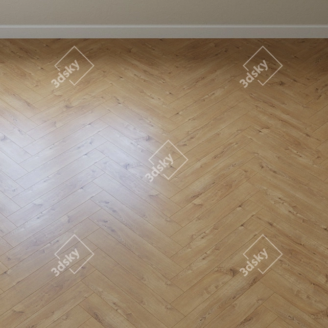 Classic Sherwood Oak Parquet 3D model image 3