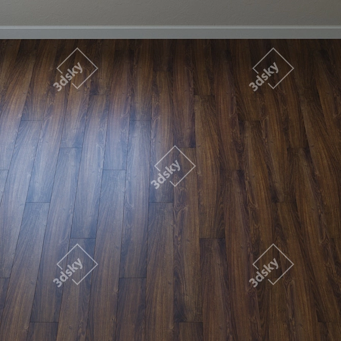 Timeless Elegance Oak Flooring 3D model image 2